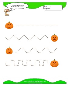 Çizgi Çalışma Sayfaları